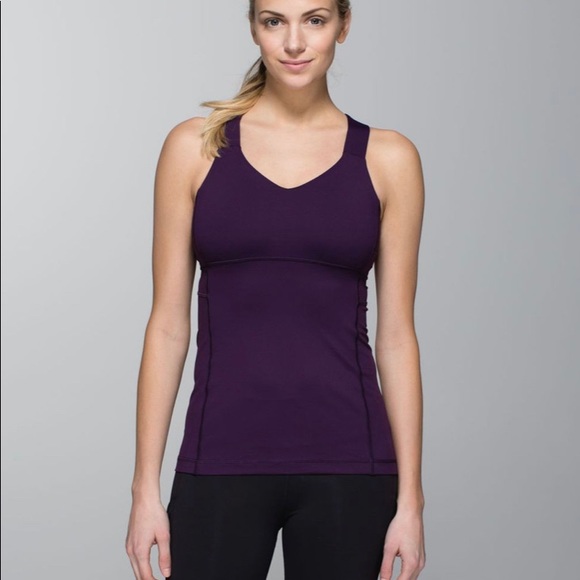 Lululemon Push ur limits built-in bra tank top 10 - Picture 2 of 7